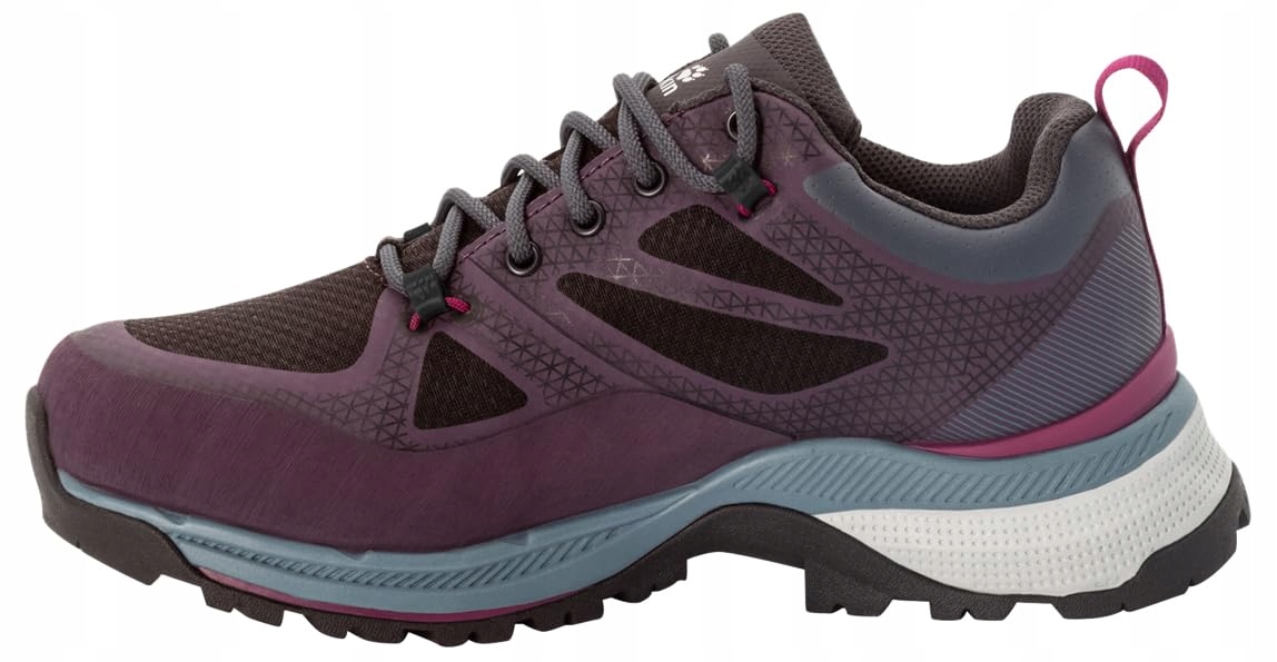 Jack Wolfskin Force Striker Texapore Low purple/grey trekové boty 37