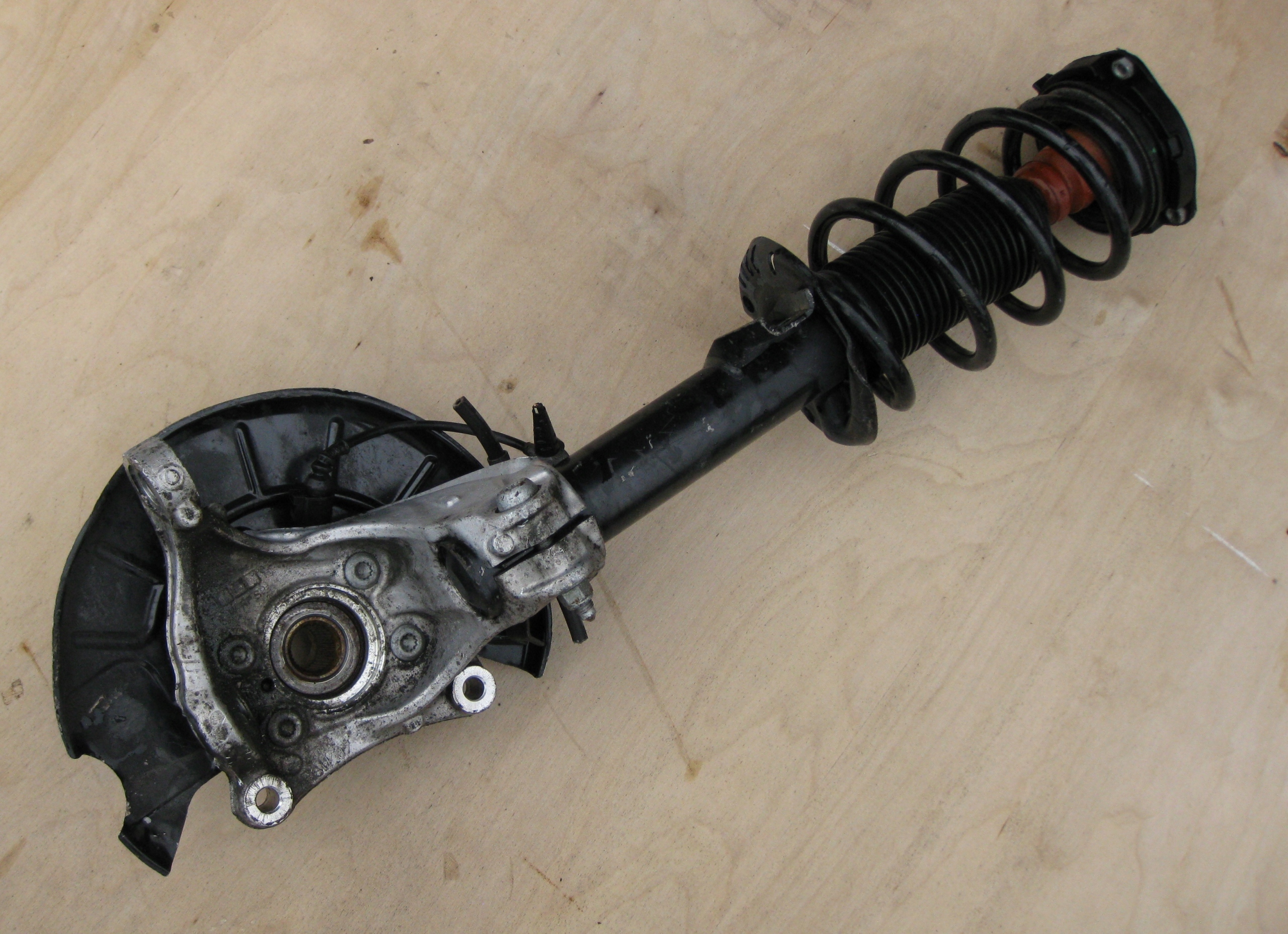 VW SHARAN II 7N ALHAMBRA McPherson shock absorber left front 7N0413031J