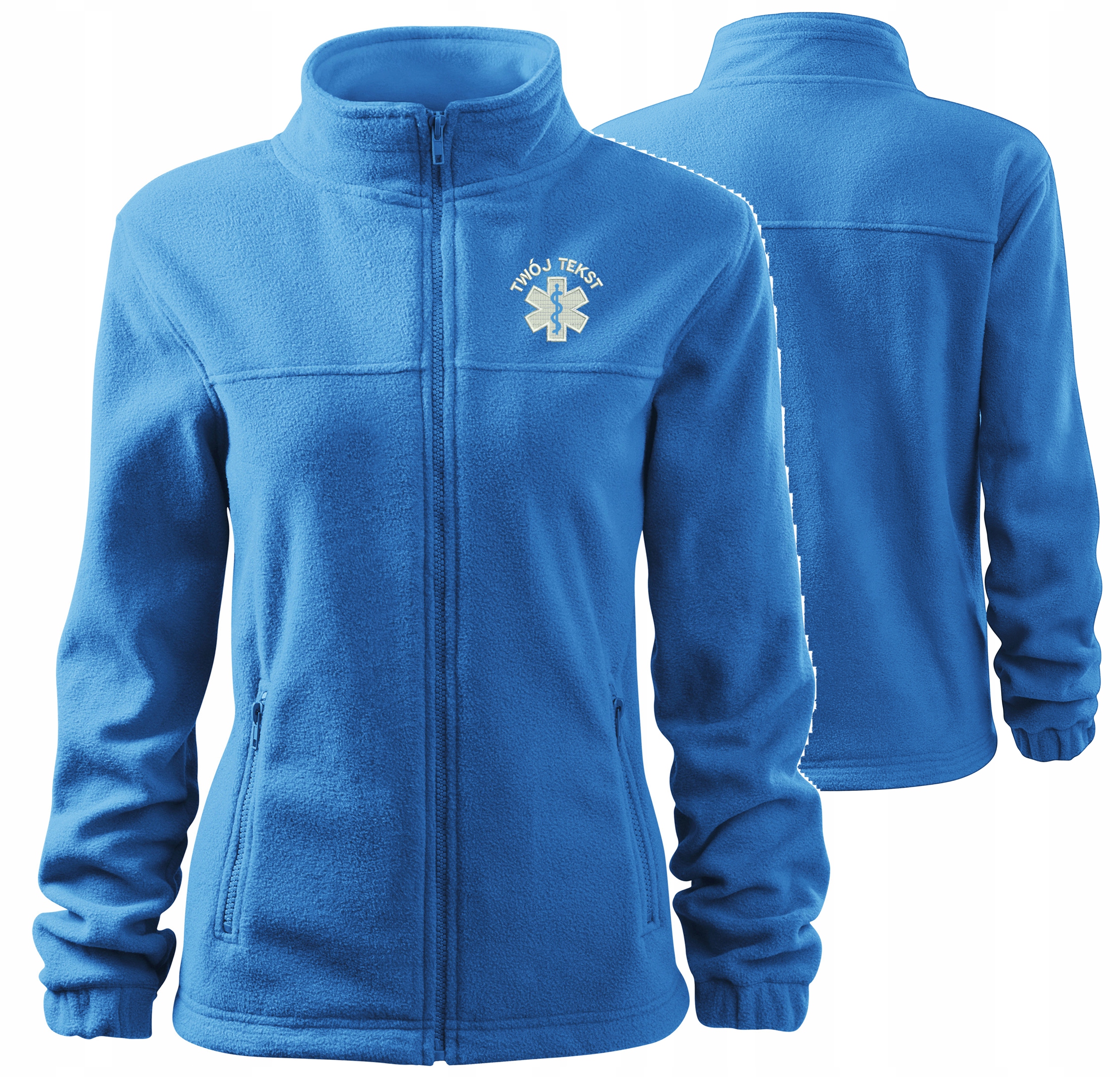 Polar damski Medyczny Twój Tekst M