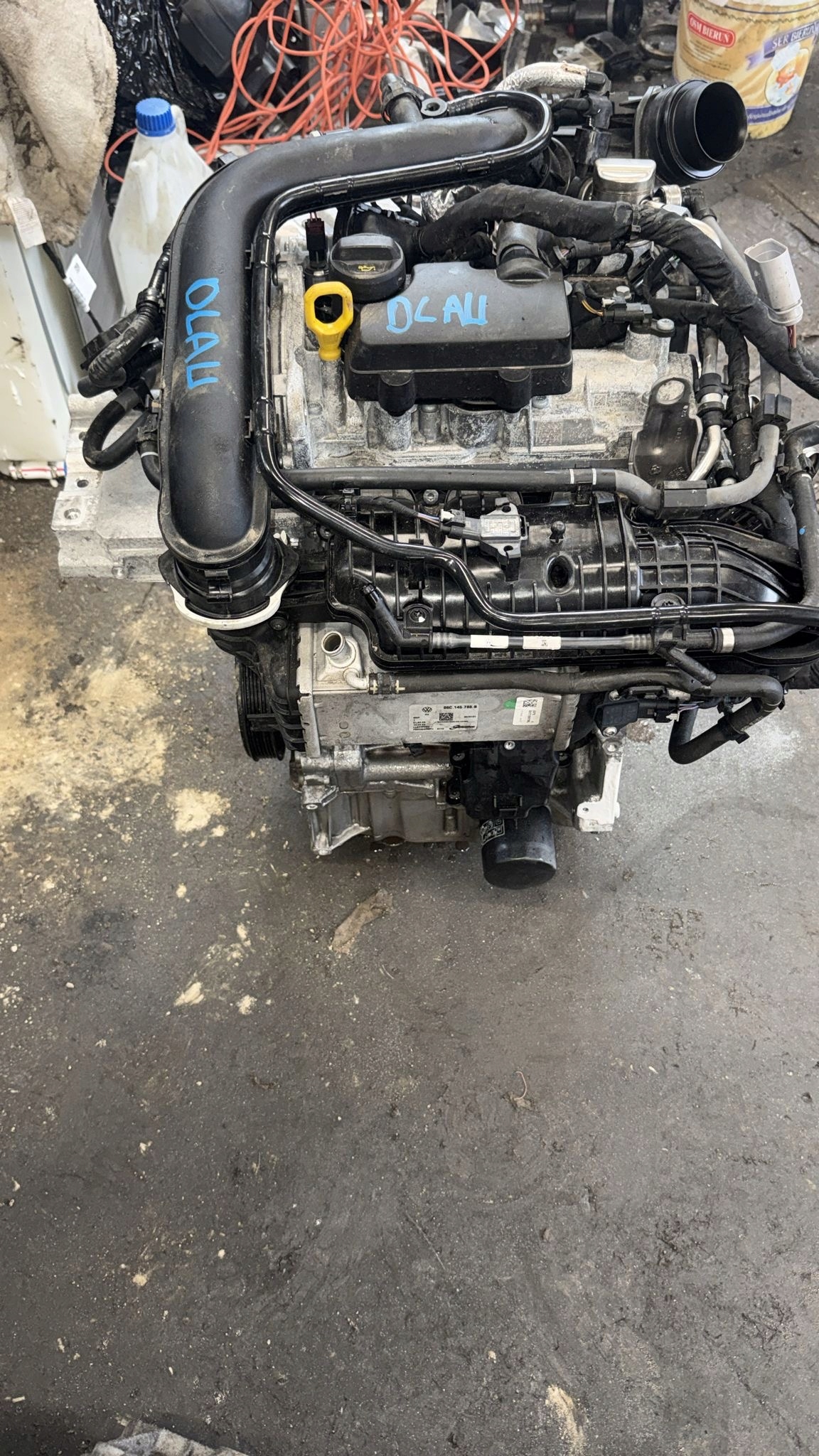 engine complete VW SKODA DLAU