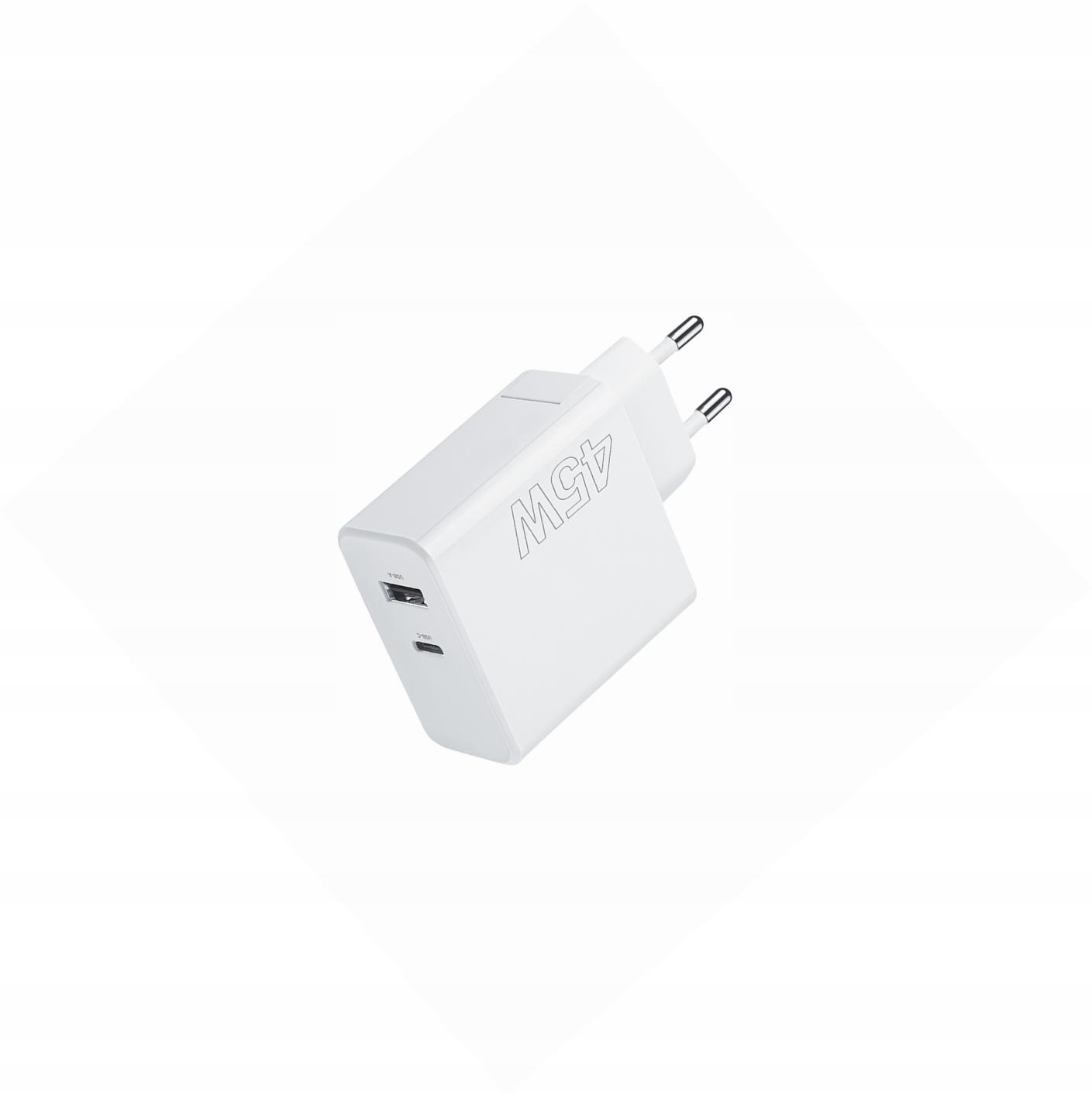 Szybka ładowarka 45W sama kostka 2 wejścia do Samsung Galaxy Xcover 4