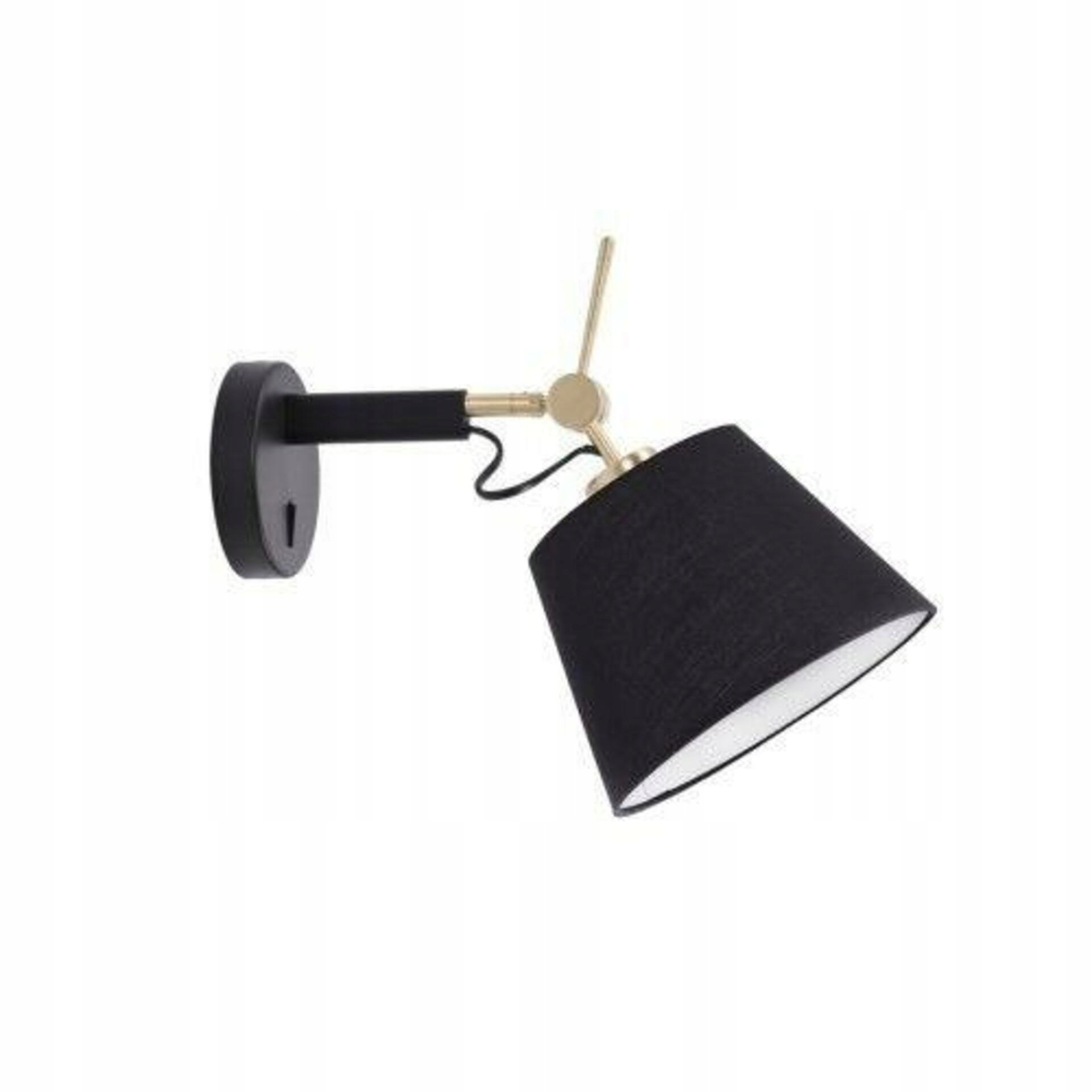 AZzardo AZ4185 nástenné svietidlo Zyta Wall Xs Go Zfbk čierna/zlatá