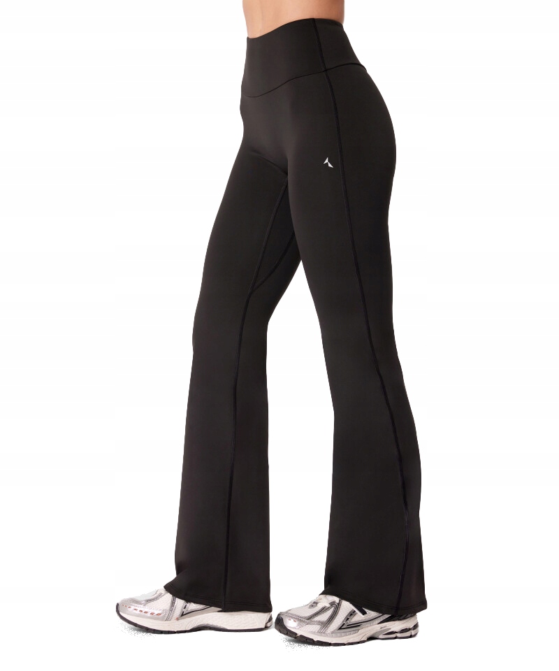 Dámské legíny s rozšířenou nohavicí Flare Carpatree, černé, velikost XL