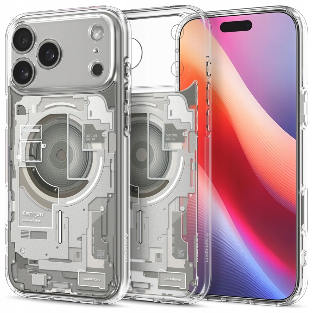 Pouzdro Spigen Ultra Hybrid Mag MagSafe pro iPhone 17 Pro Max zero one titaniu