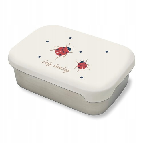 Vanilla Copenhagen: Lunchbox ze stali nierdzewnej Lady Lovebug