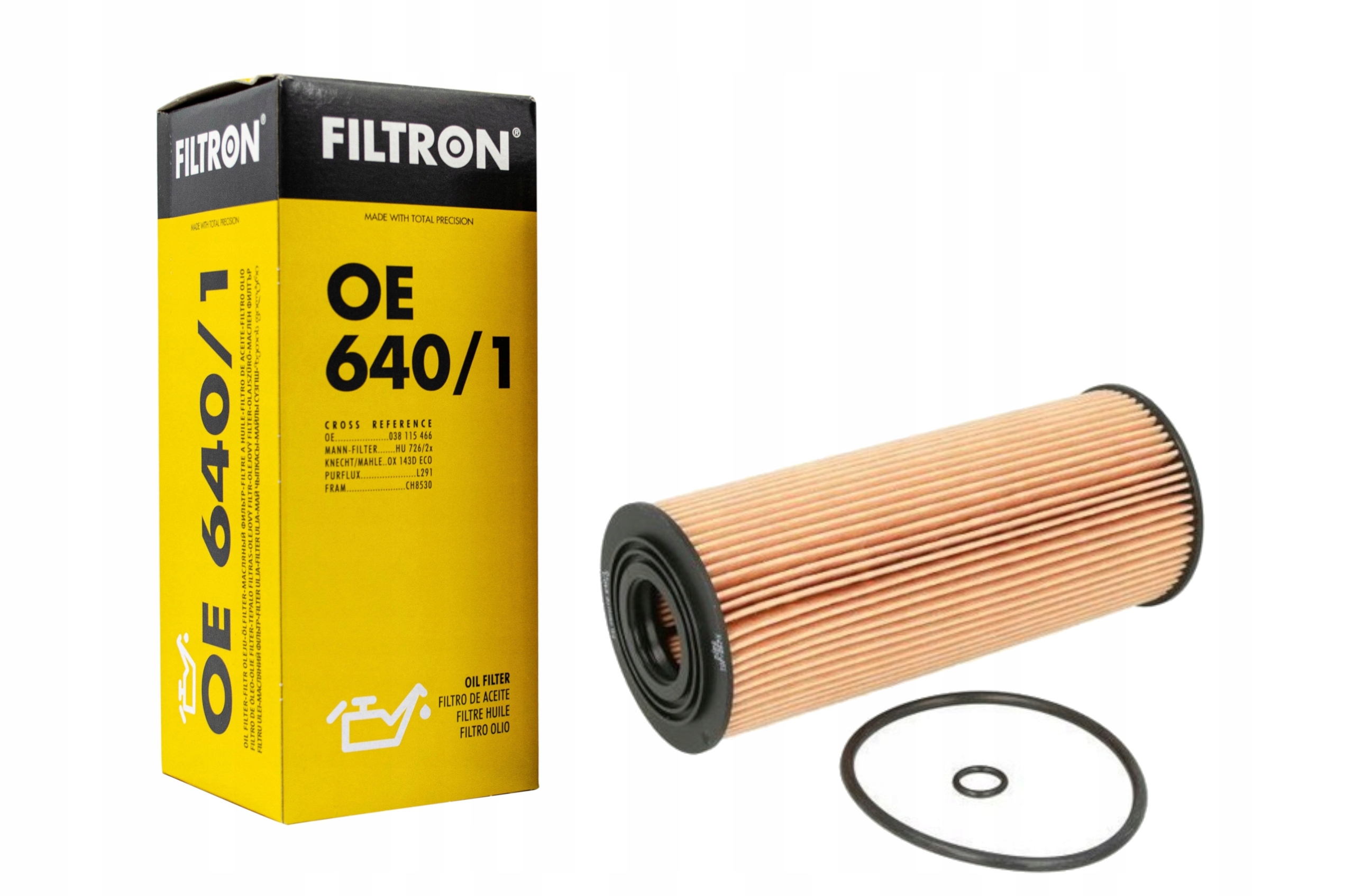 

Filtr Oleju Audi Seat Skoda Vw 1.9 Tdi Sdi OE640/1