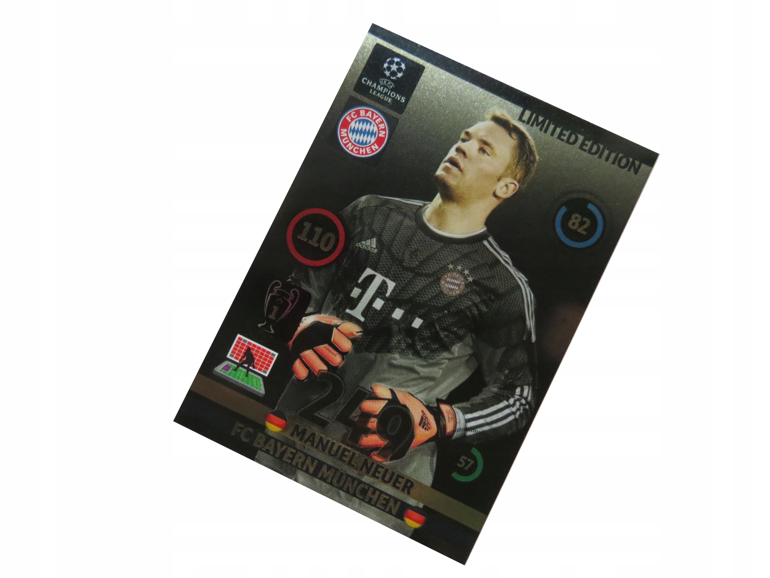 Panini Champions League 2014 2015 Karty Piłkarskie Limited Neuer Bayern