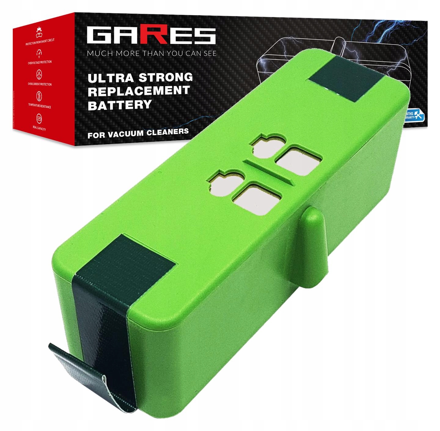 Baterie Akumulátor pro iRobot Roomba 900 960 961 964 970 980 14,8V 4.0Ah