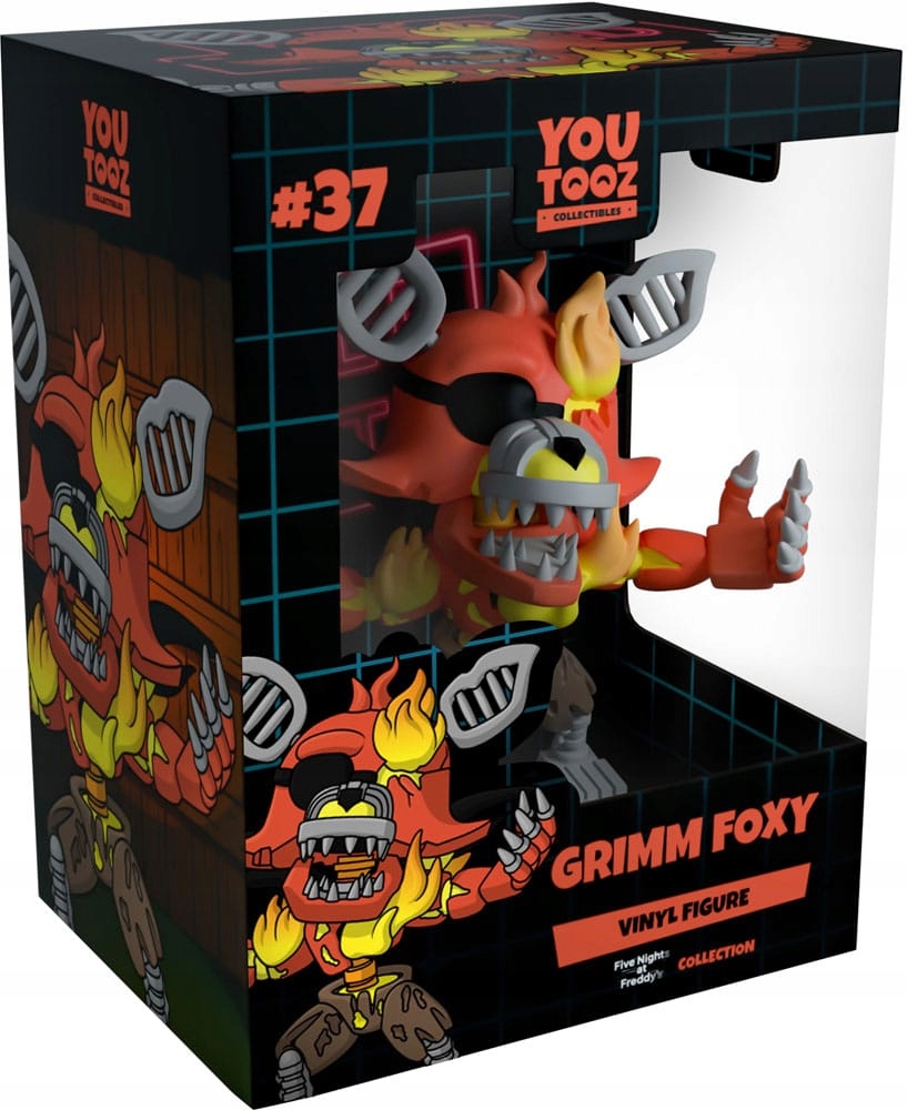 Five Nights at Freddy's Vinyl Figurka Grimm Foxy 10 cm Youtooz Fnaf