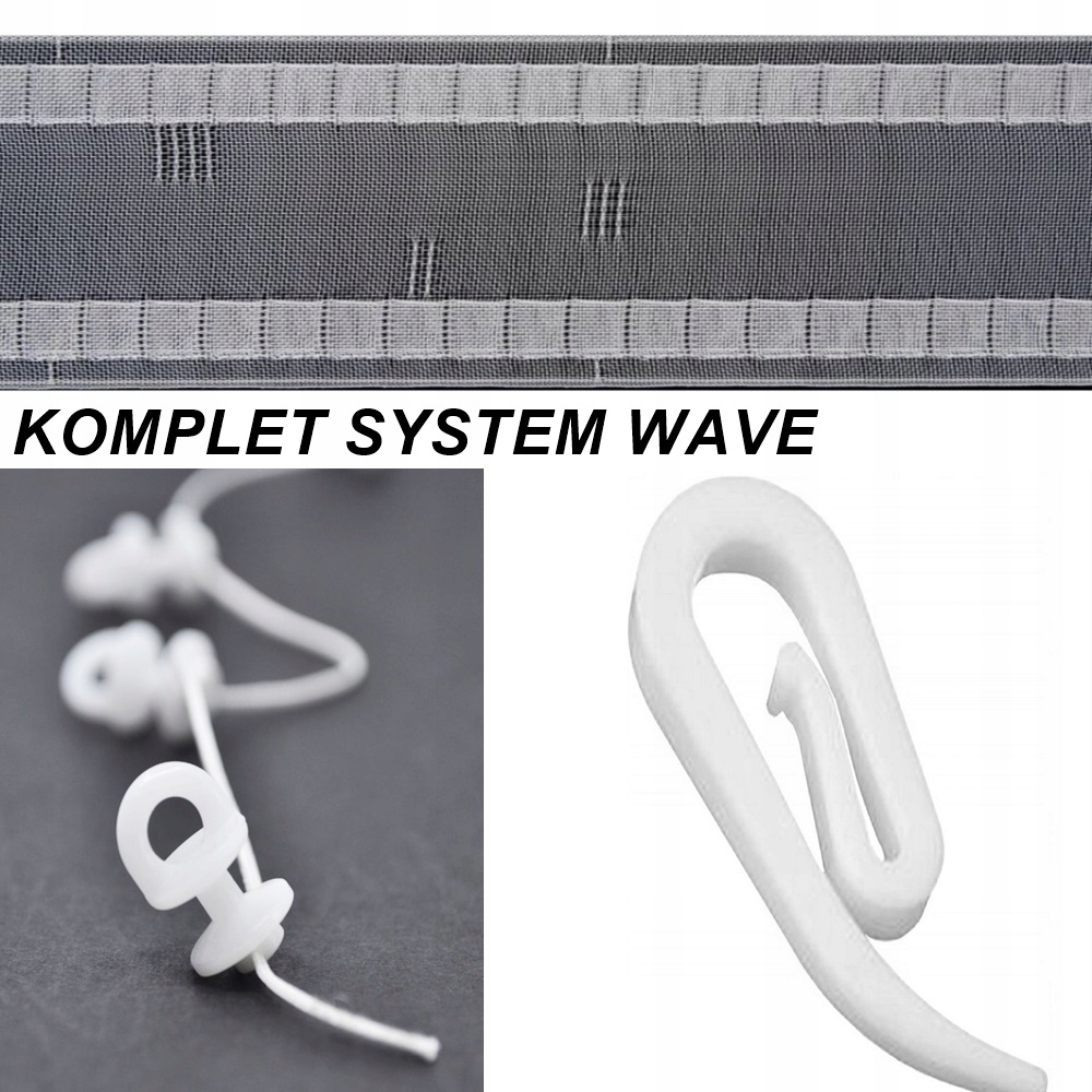 

Komplet Do Systemu Wave Taśma Sznurek Agrafki 1 Mb