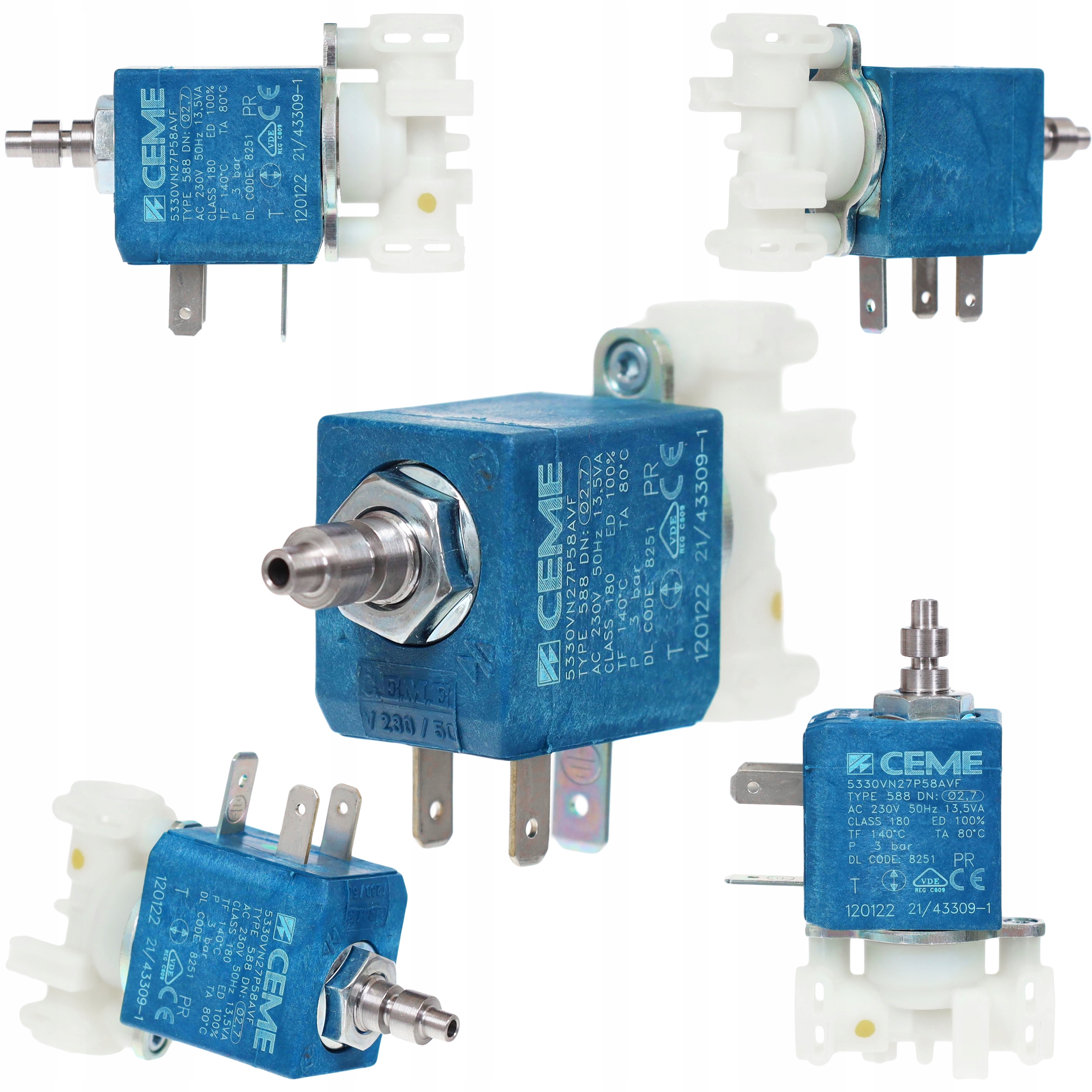 Elektrozawór Ekspresu Delonghi Dinamica