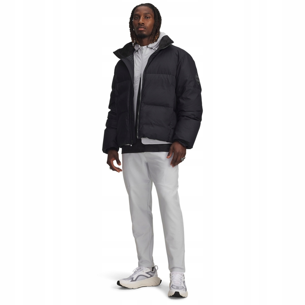 Męskie spodnie treningowe Under Armour Unstoppable Tapered Pants Szary XXL