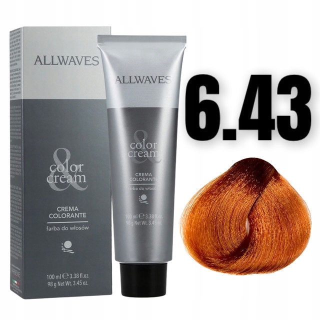 

Allwaves Color Cream 6.43 100ml farba do włosów