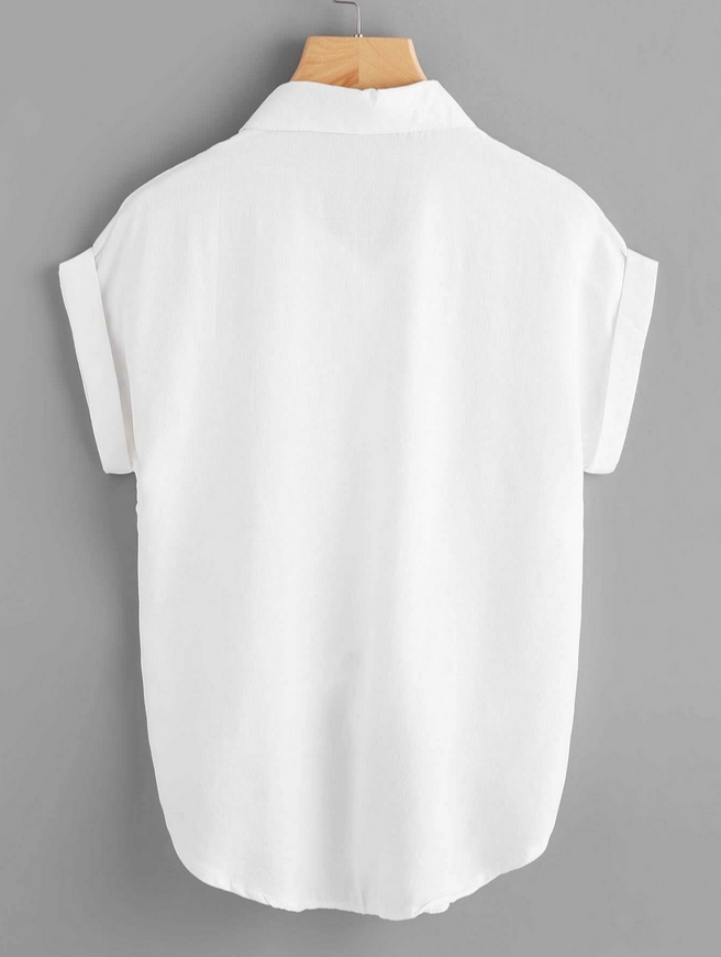 ELEGANCKA MODNA KOSZULA DAMSKA BLUZKA KOLORY XL Kolor biały