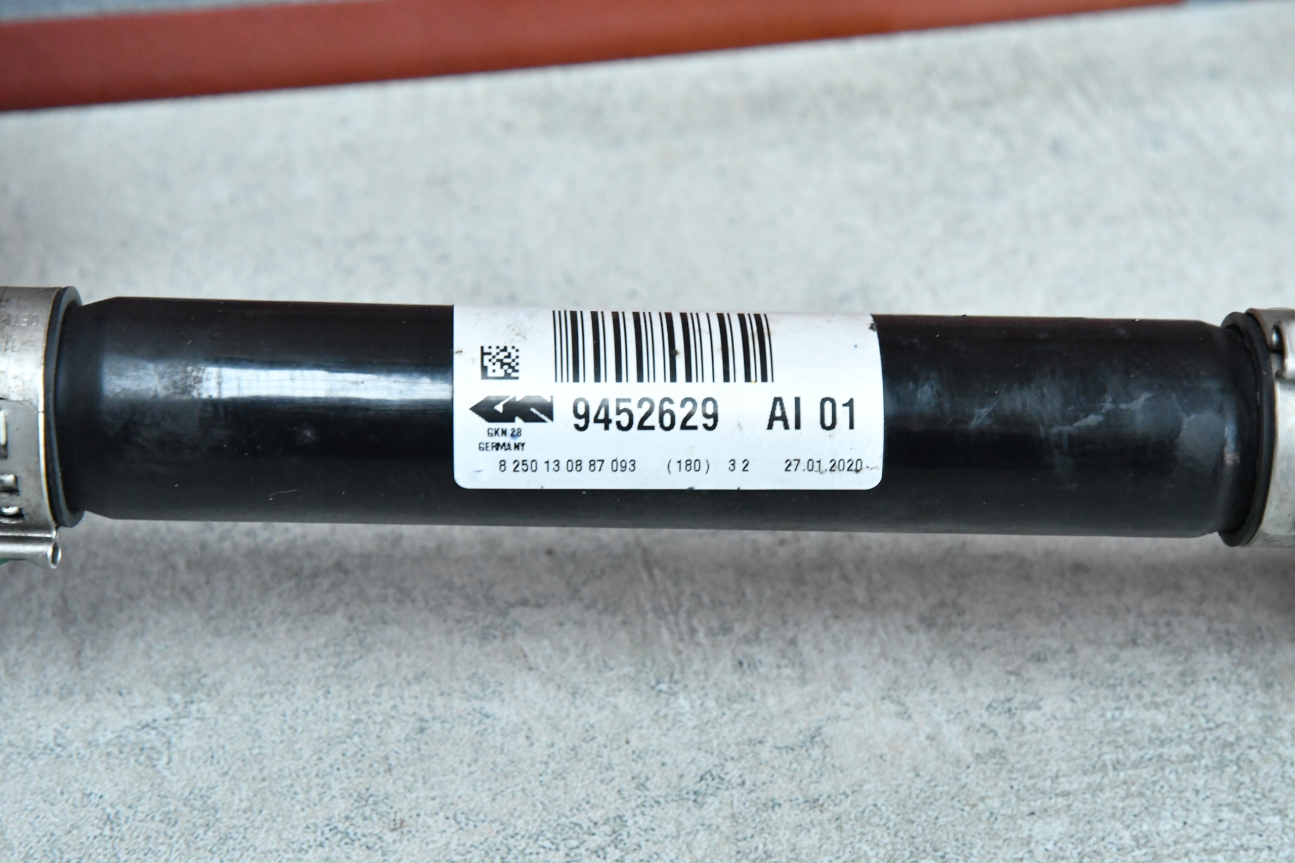 semi-axis left front front BMW 4 G26 9452629 dismantling