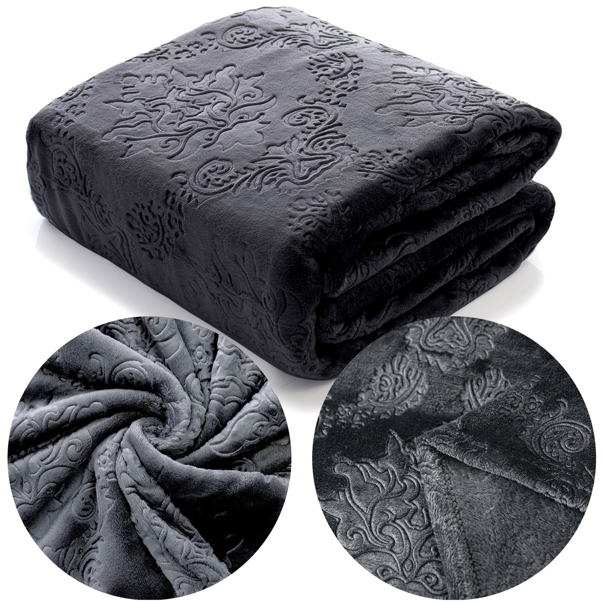 Deka 200x220 Mikrovlákno Lisovaná Přehoz Dekorativní na postel Clemente