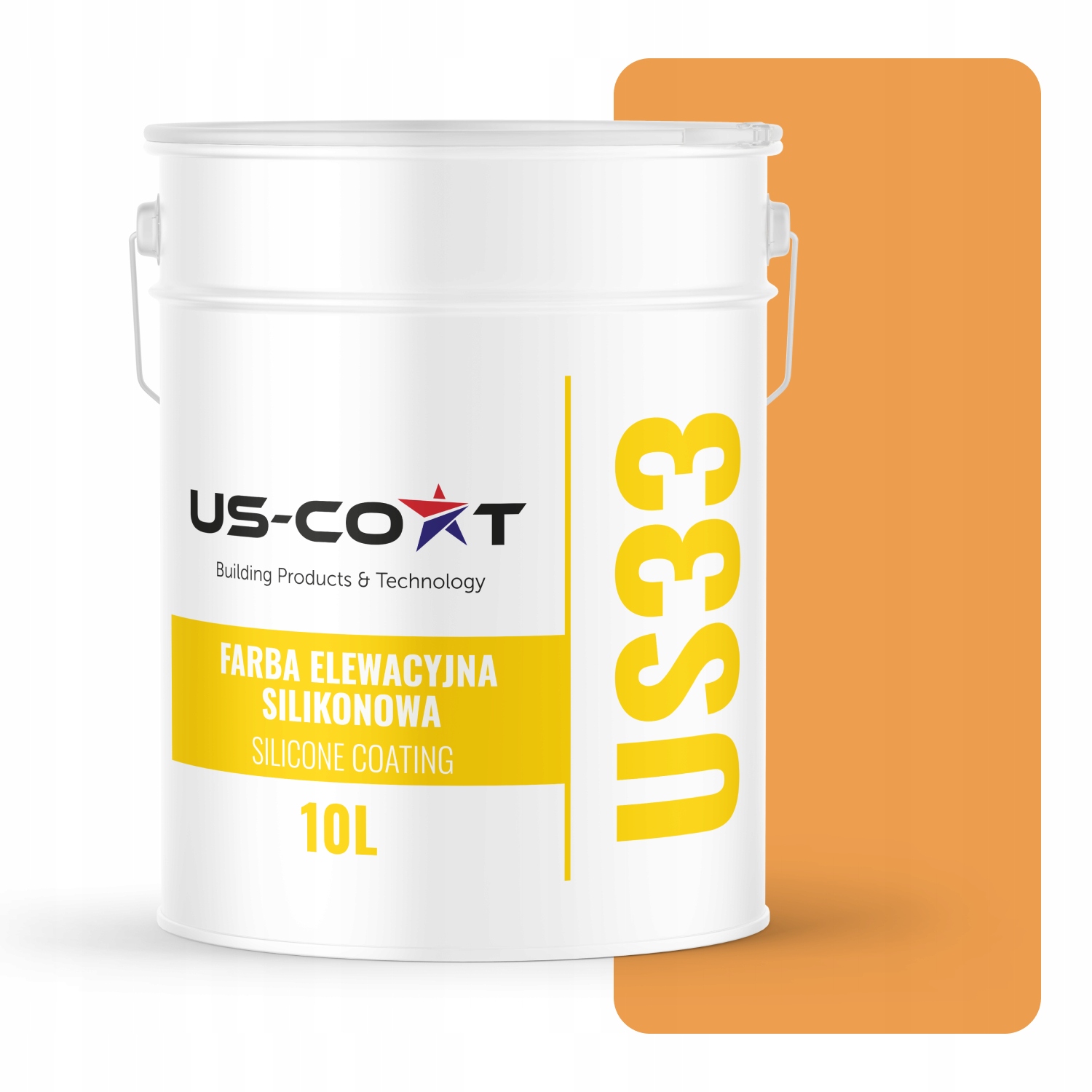 Barva Oranžová Barva F766 Uv 10L Polský Výrobce