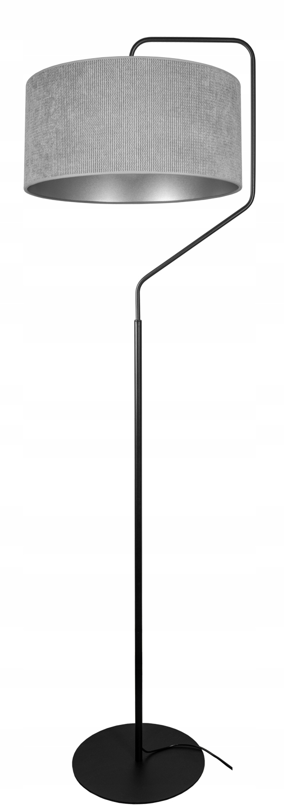 Podlahová lampa Moderní E27 60 W černá, stříbrná, šedá