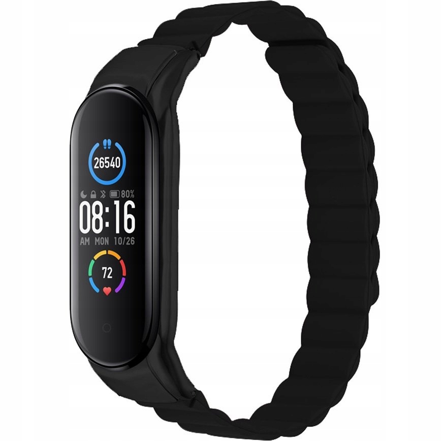 

Silikonowy Magnetyczny Pasek Do Xiaomi MI Band 6/5