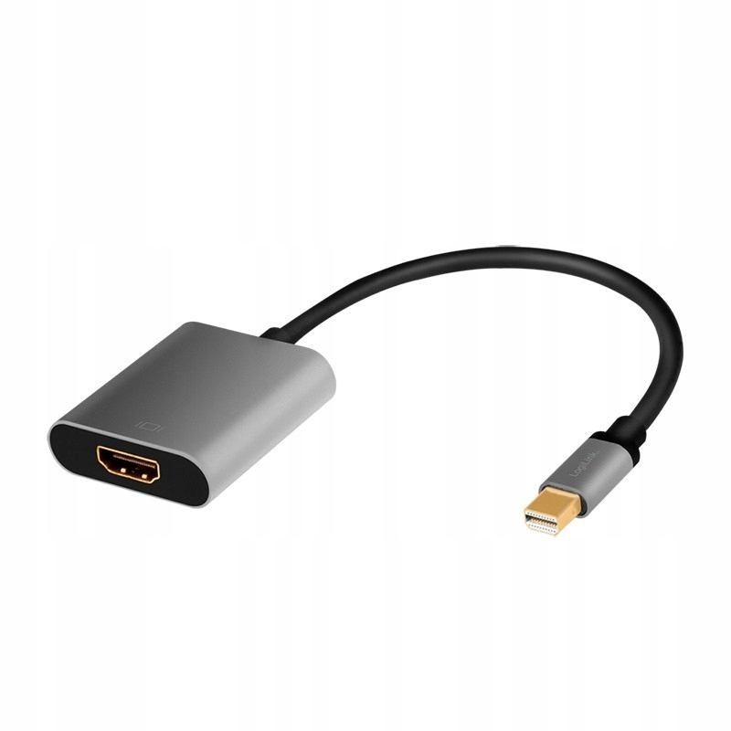 

Adapter Mini DisplayPort v1.2 do Hdmi 4K alu 0.15m