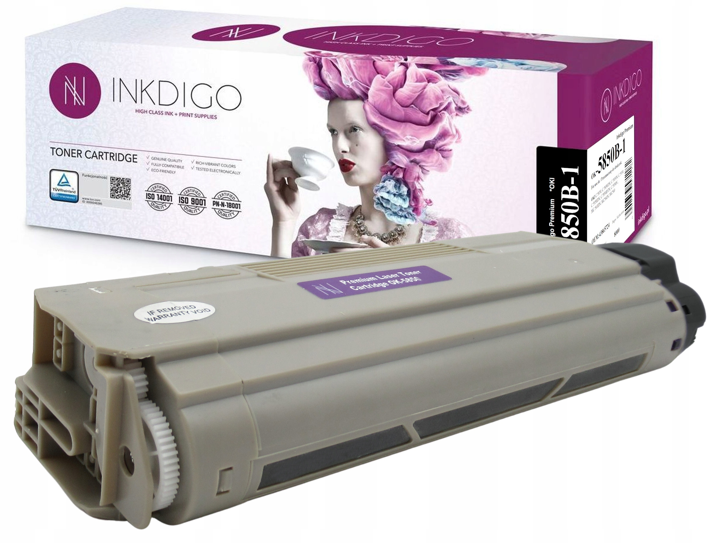 Náhradní toner pro tiskárny Oki C5850 C5950 MC560