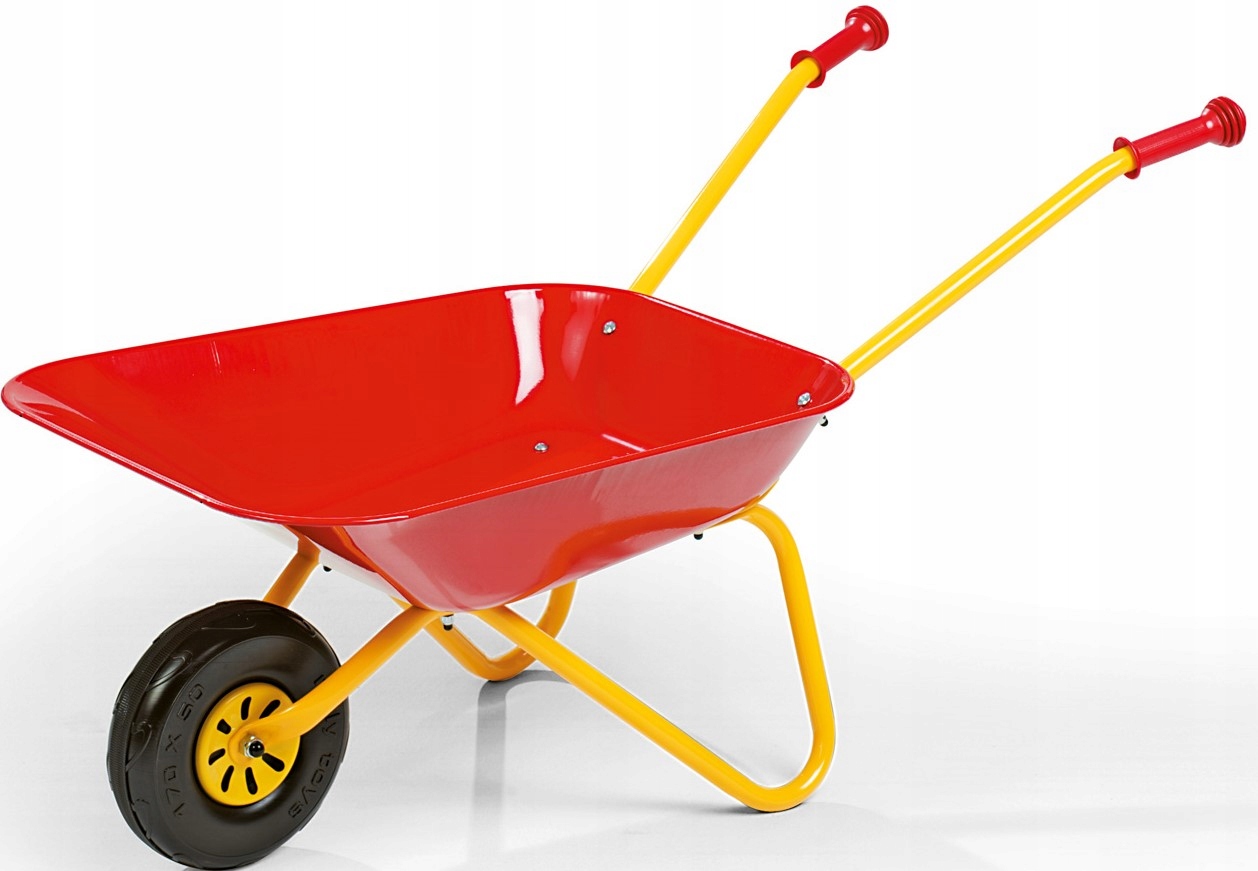 TACZKA METALOWA OGRODOWA BUDOWLANA ROLLY TOYS 804