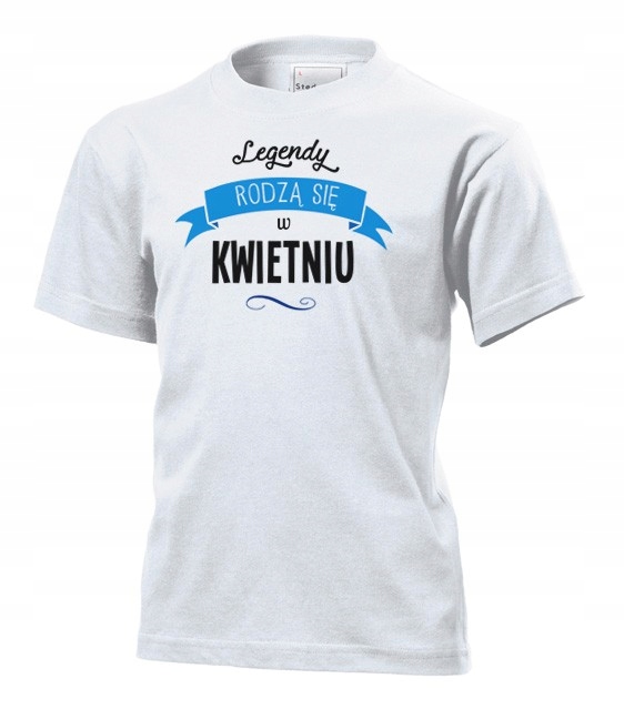 

Koszulka dziecięca Legendy rodzą się w kwietniu Xs