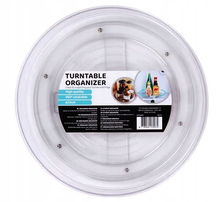 ORGANIZER na przyprawy, pojemniki 23cm OBROTOWY