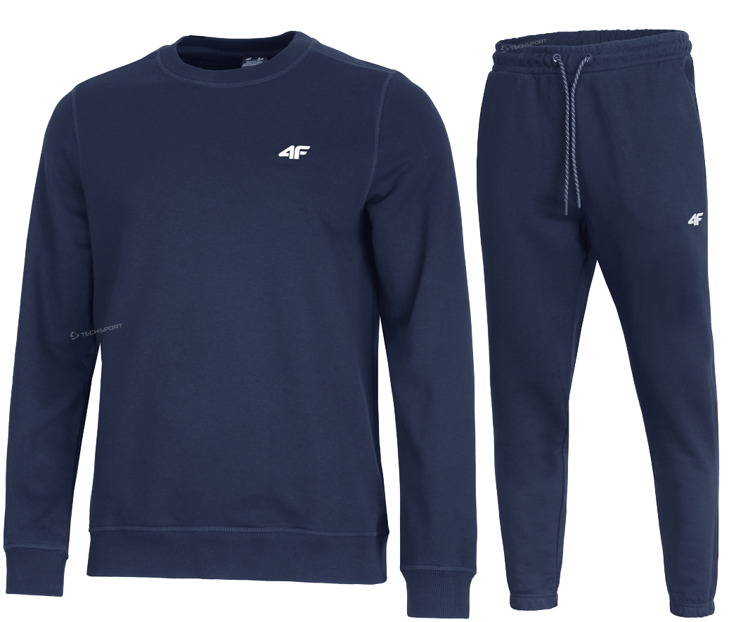 4F Męski Dres Bawełna Komplet Bluza Spodnie rozm XXL