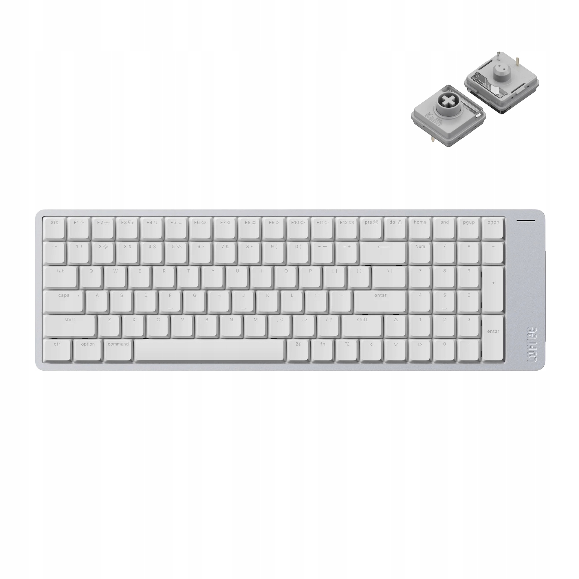 Lofree Flow 2 100 Bezdrátová mechanická klávesnice Void Switches