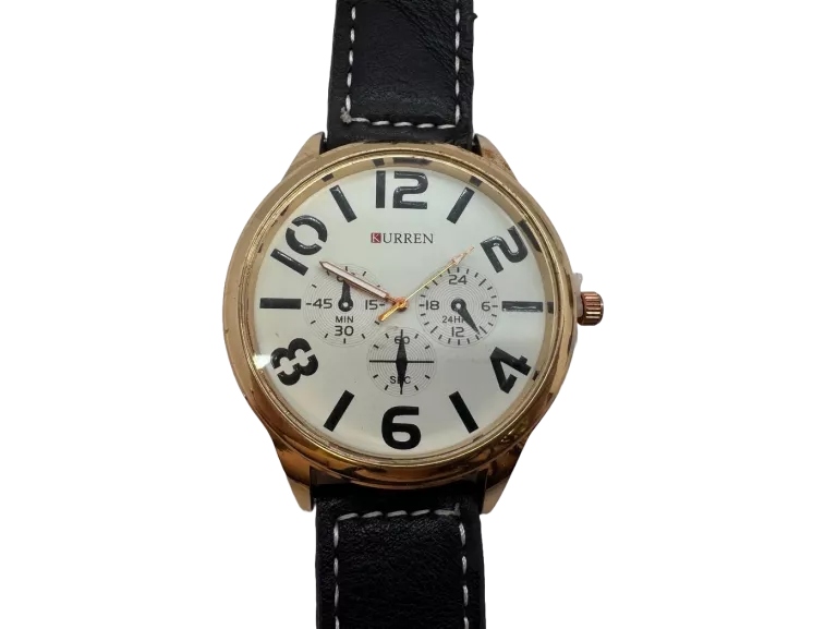 ZEGAREK CZARNY KURREN 3401