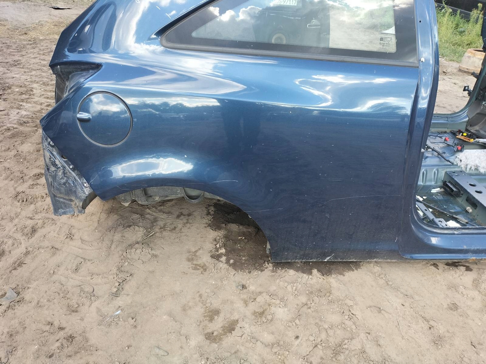 LONGHERONE parafango Destra posteriore OPEL CORSA D LIFT Z22A