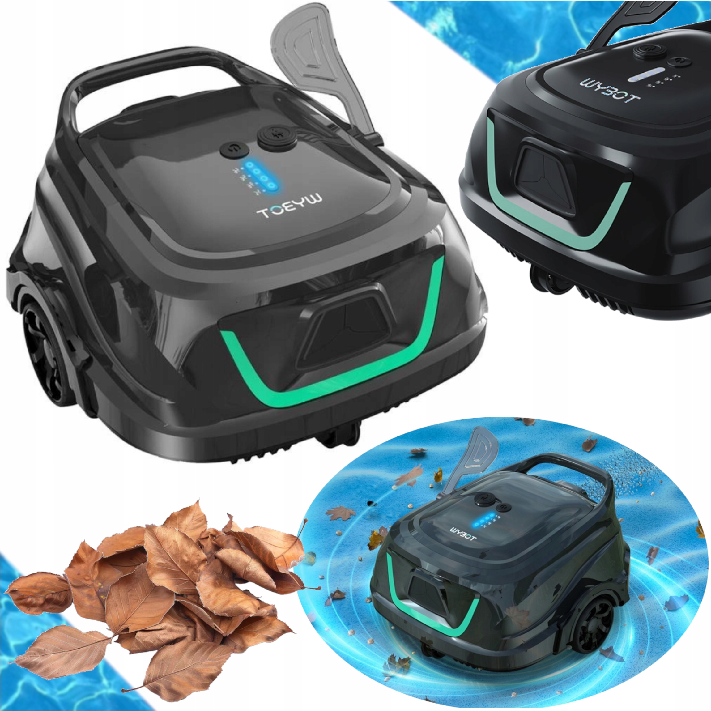 Vysavač Pro Velké Bazény S 2 Hodinami Nepřetržitého Provozu