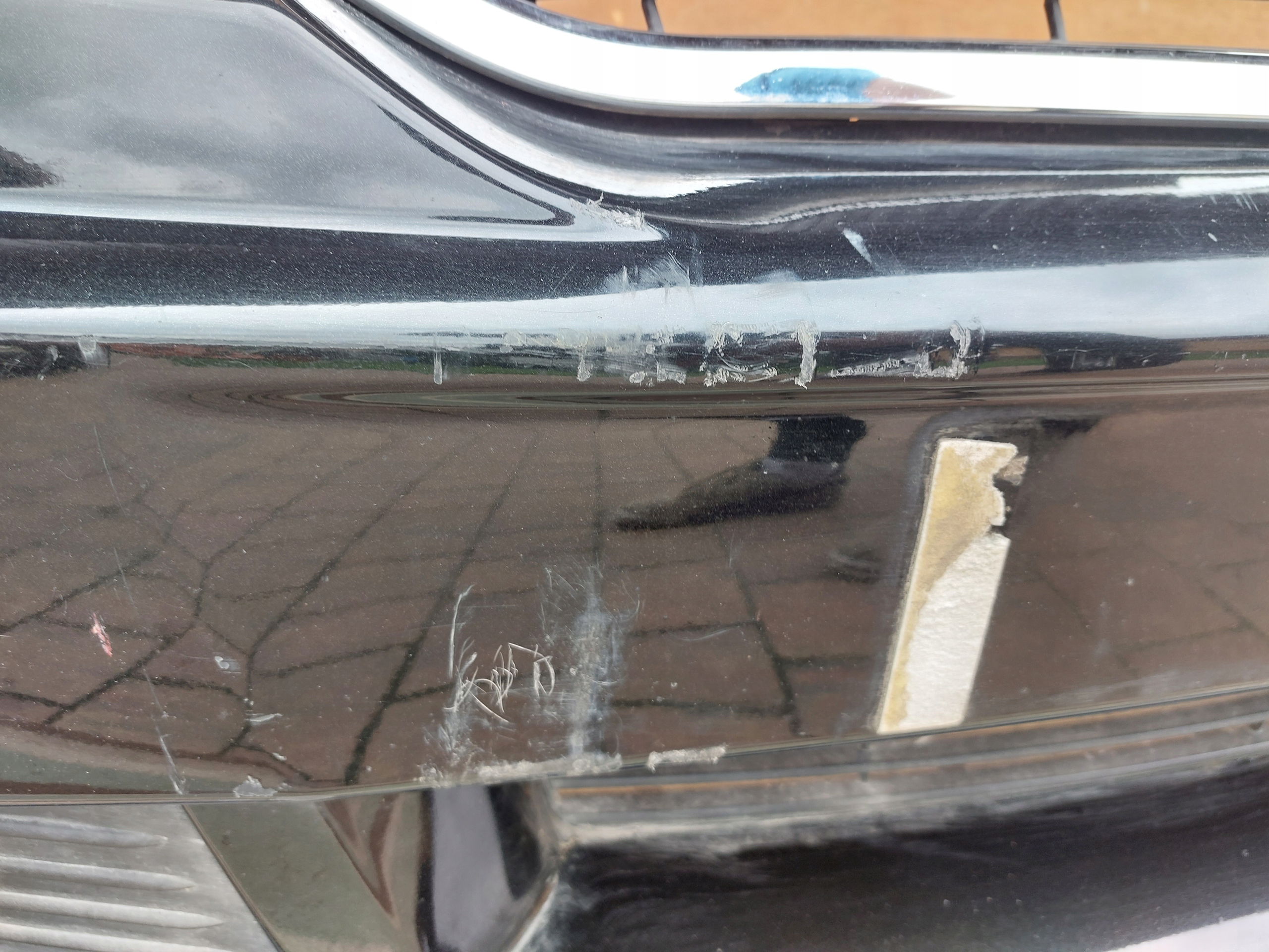 bumper front DODGE JOURNEY 09r black
