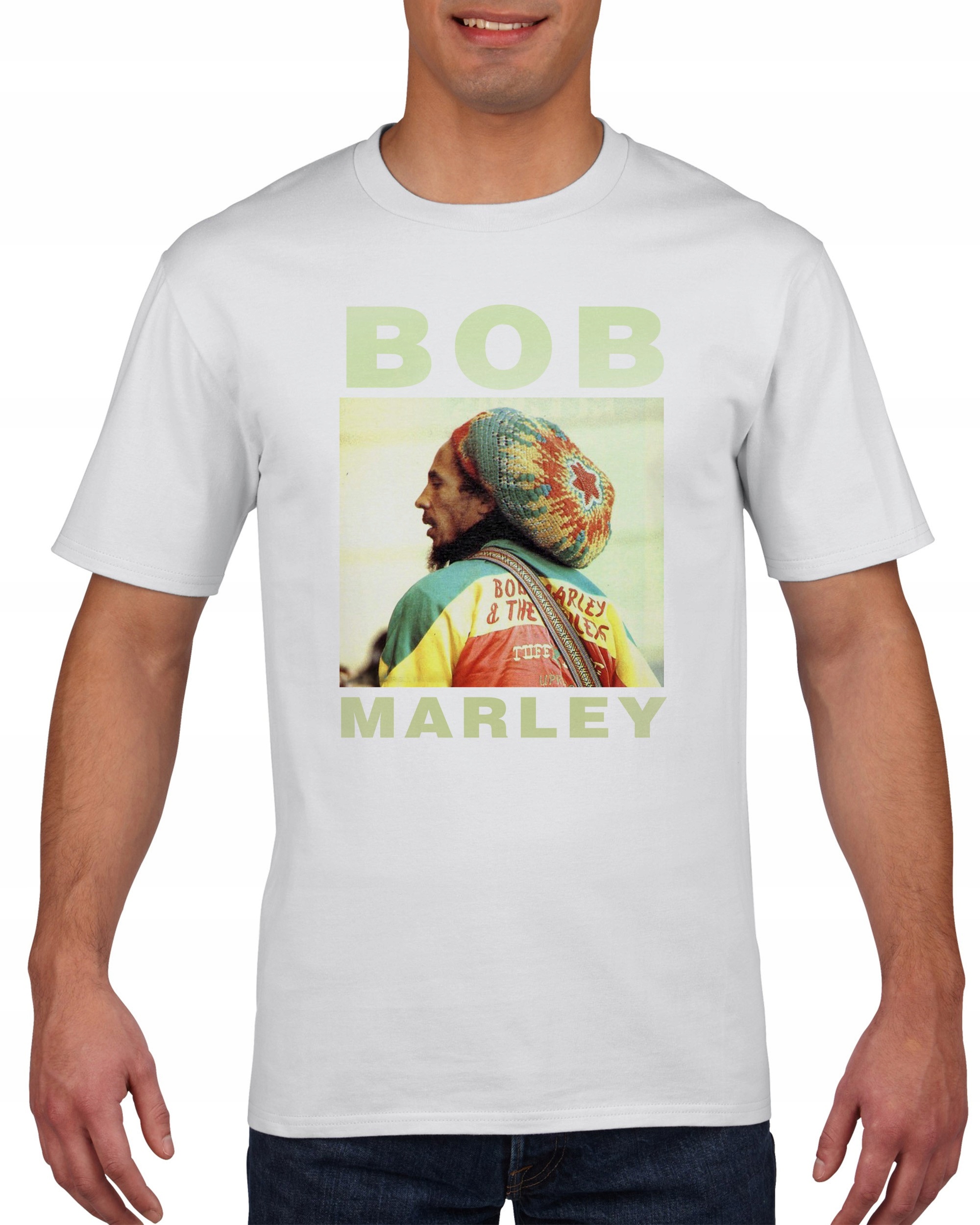 

Koszulka męska Bob Marley Ganja XXL