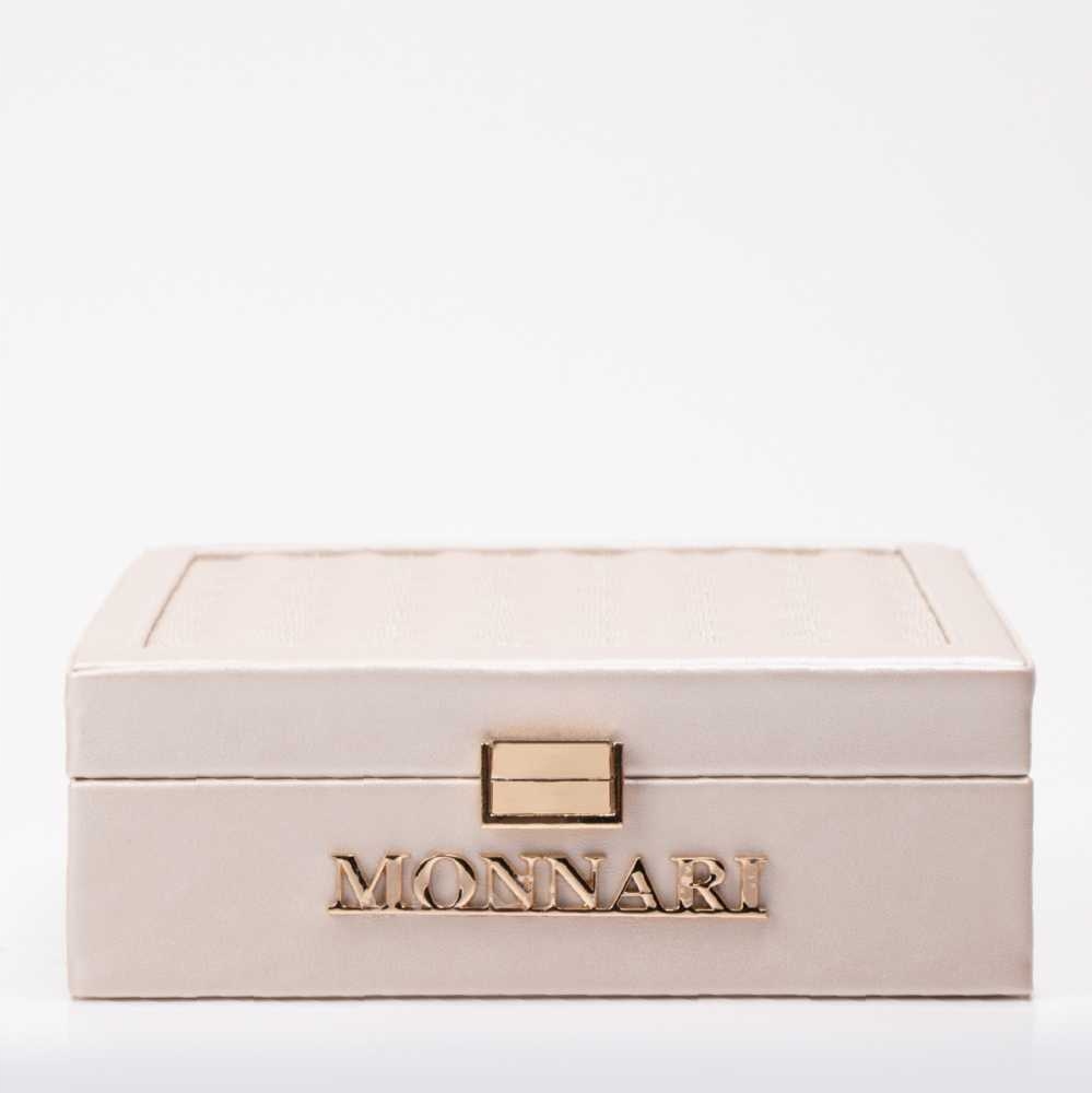 Perlové Pouzdro Kufřík Na Zip Vzor Monnari