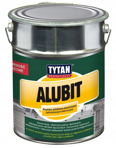 Alubit powłoka masa farba asfaltowo-aluminiowa 5kg