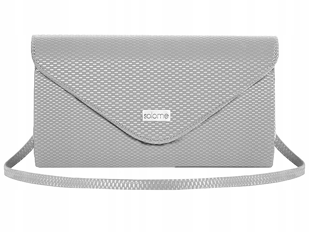 

Szara Kopertówka Torebka Damska Solome S5