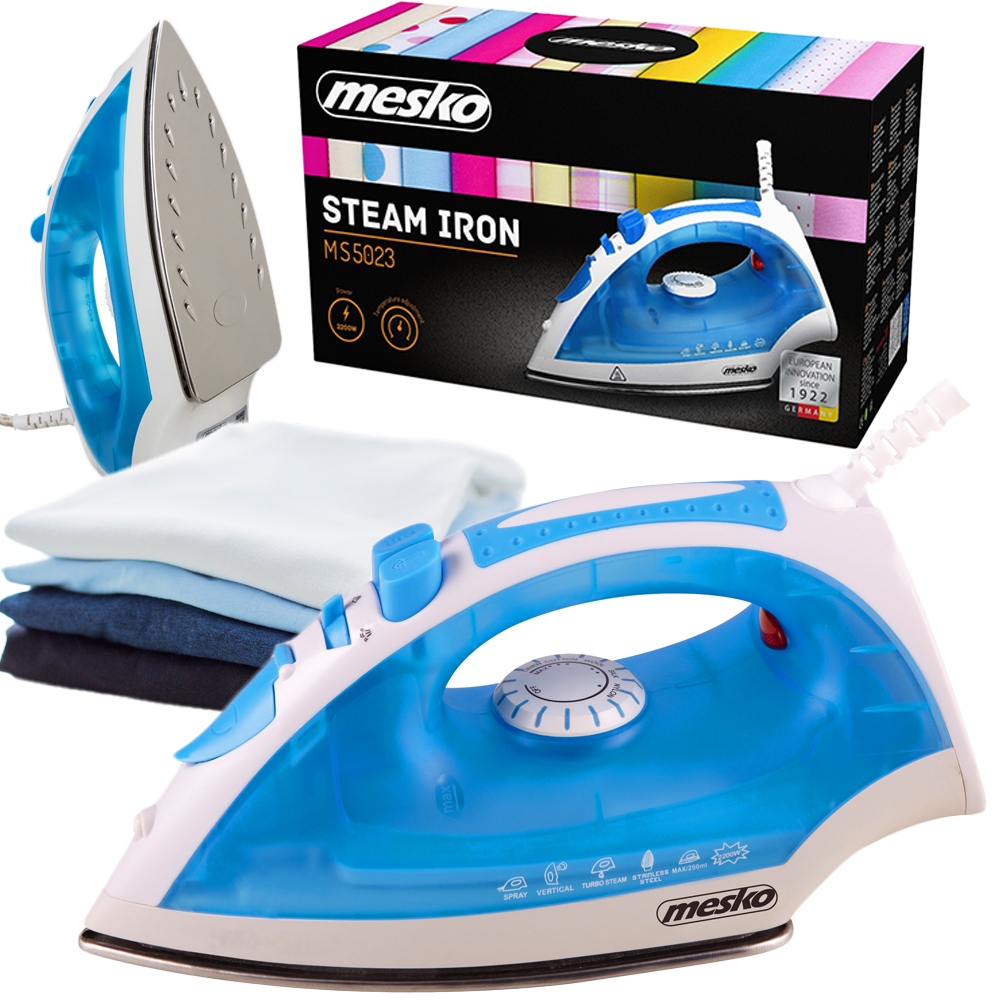 

Mesko Ms 5023 Żelazko 2200 W stalowa stopa