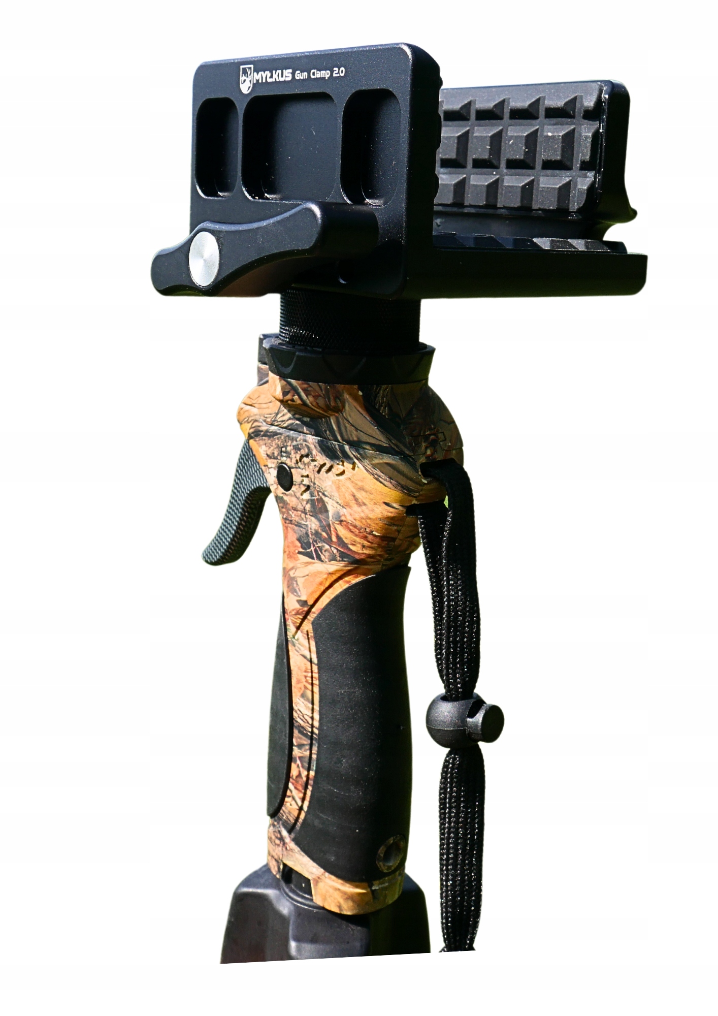 Držák svěráku pro lovecký pastorál Fiery Deer Primos ver. 2.0