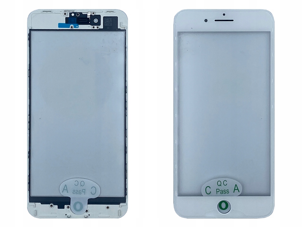 

iPhone 8 Plus Szybka Ramka Oca Klej Biała