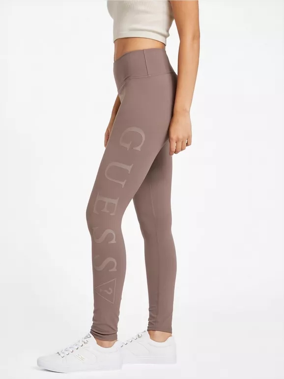 Gguess dámské legíny Kenya hnědé XL
