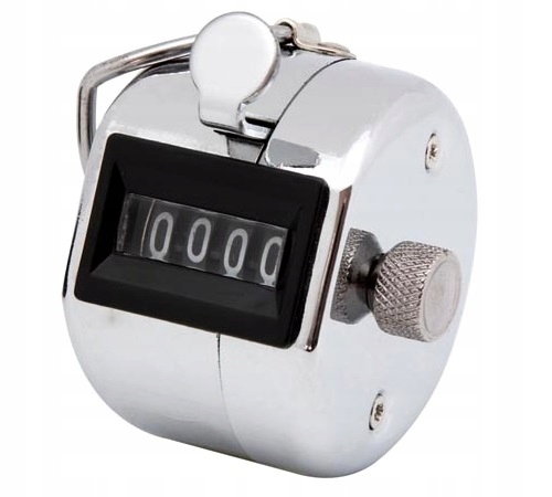 

Mechaniczny Licznik Ręczny Klikier Klikacz 0-9999