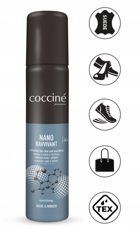 COCCINE RENOWATOR NANO DO ZAMSZU FARBA DO BUTÓW Kod producenta 99971/PALISANDER