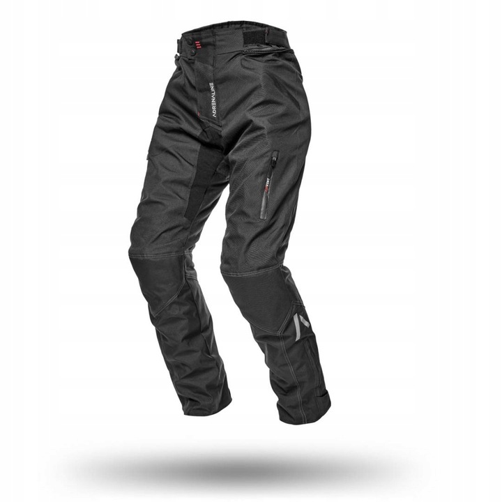 SPODNIE DAMSKIE MOTOCYKLOWE ADRENALINE ALASKA LADY 2.0 CZARNE 3XL