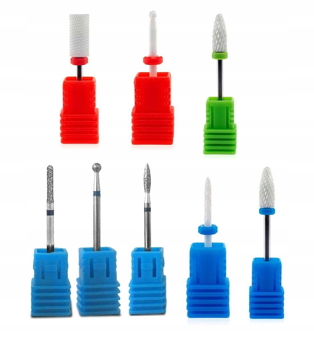 

Frez Do Paznokci Frezy Ceramiczne Diamentowe 8szt