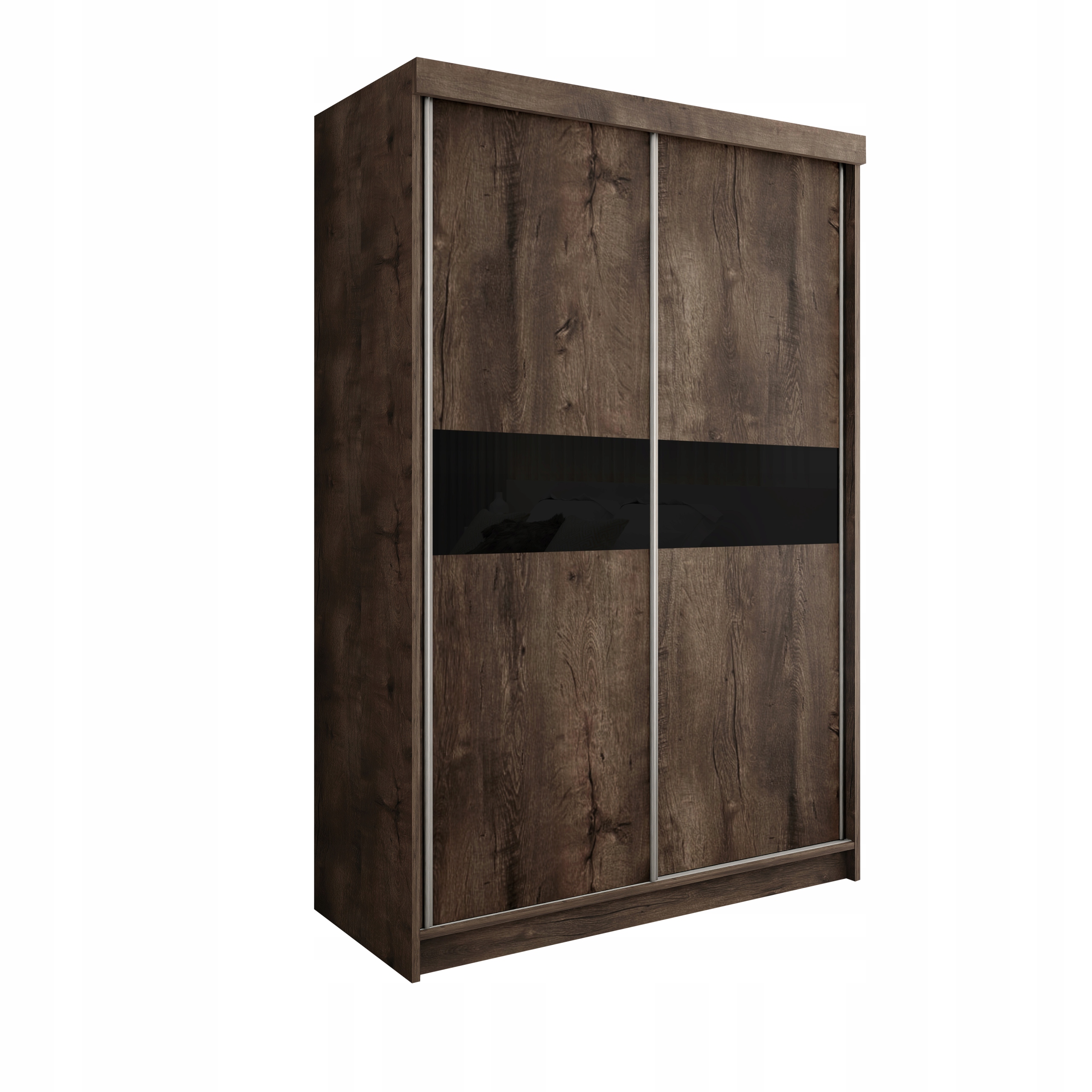 Posuvná Skříň Barcelona B-4 150, tmavě jasan