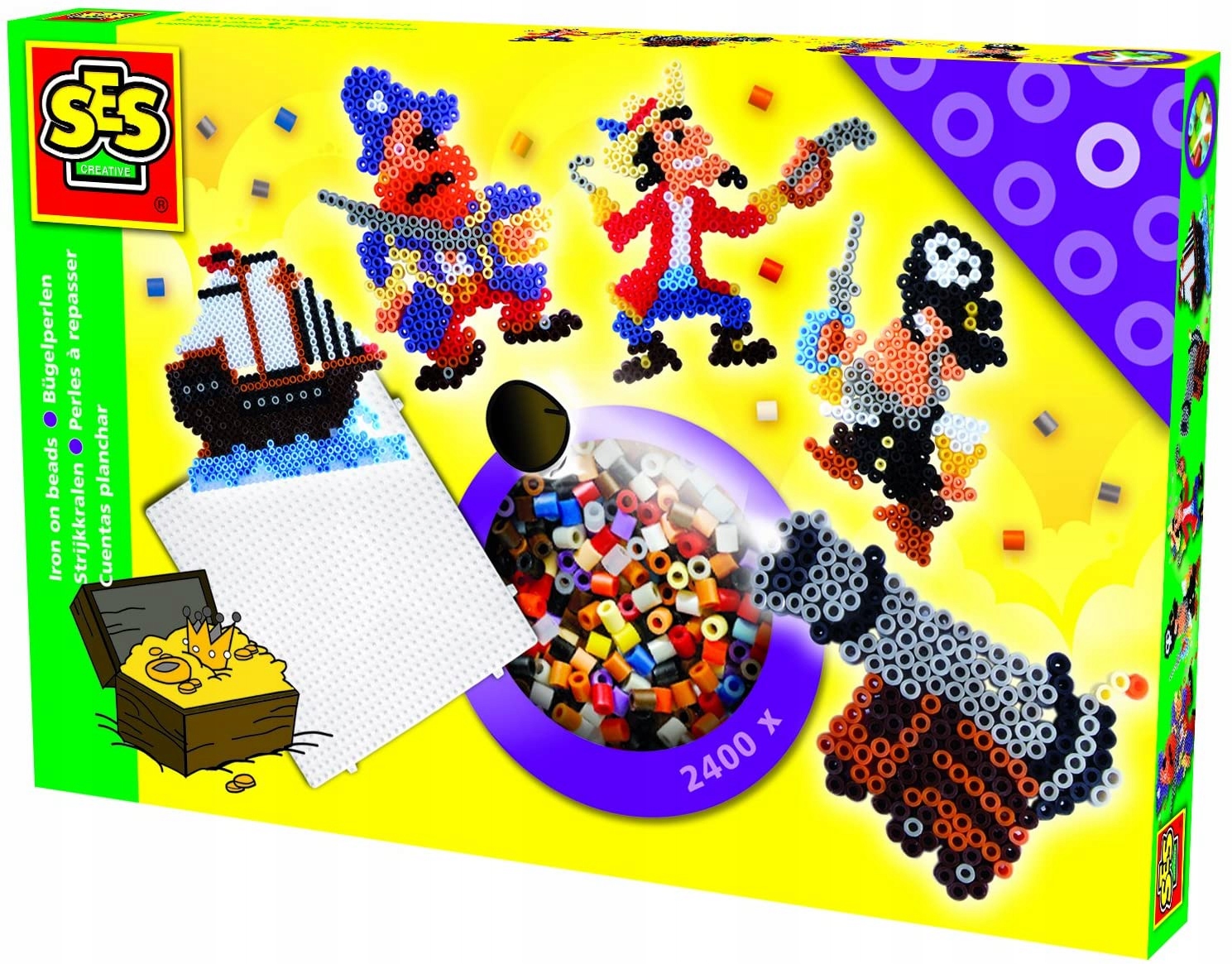 

Koraliki do Prasowania prasowanki Piraci Ses