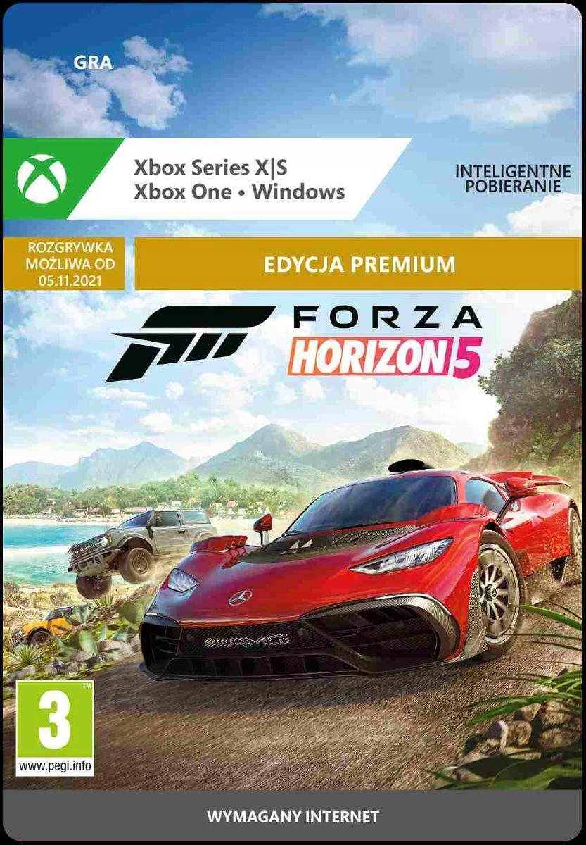Forza Horizon 5 Premium Edition Xbox bez VPN PL