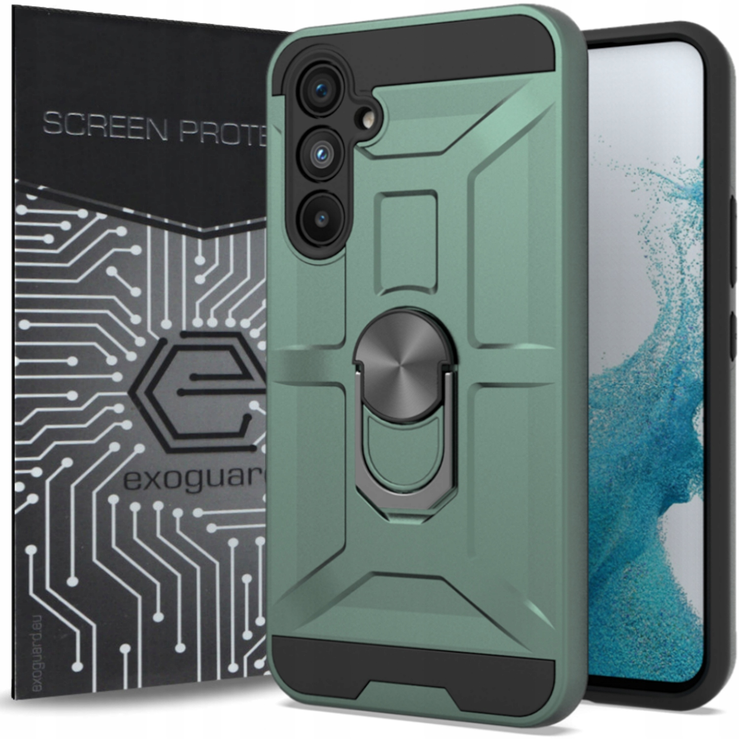 

Case Etui Pancerne+szkło do Samsung Galaxy A34 5G
